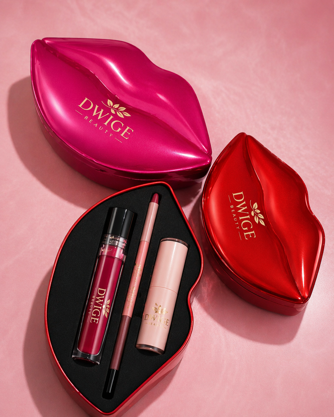 💋 Dwige Beauty Luxury Lip Gloss Trio